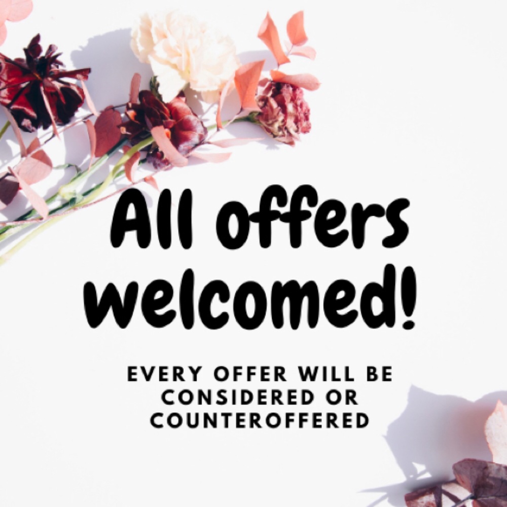 ALL OFFERS WELCOMED